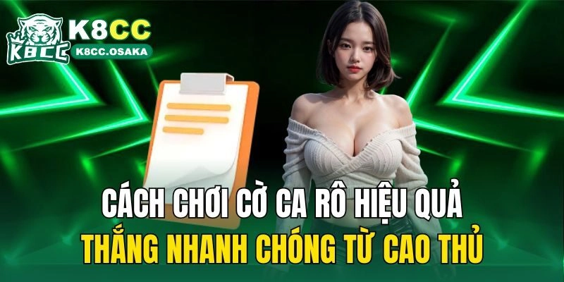 Cách chơi cờ ca rô